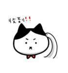 BlackWhite cat（個別スタンプ：6）