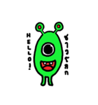 Little Aliens Name Barnaby（個別スタンプ：1）