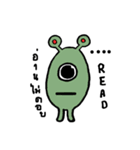 Little Aliens Name Barnaby（個別スタンプ：4）