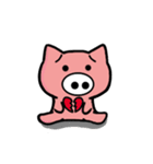 White nose pigs2（個別スタンプ：2）