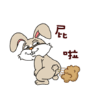 Funny rabbit - Internet language（個別スタンプ：29）