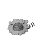ひつじの無言のアピール（個別スタンプ：19）