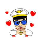 Captain Sunny（個別スタンプ：40）