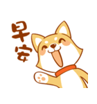 shiba inu life-Mengtai Ji（個別スタンプ：1）