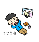 Mr.Q with small strange ordinary life（個別スタンプ：19）