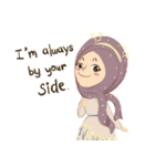 Twinkle little hijab : Eng Ver.（個別スタンプ：9）