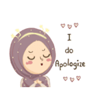 Twinkle little hijab : Eng Ver.（個別スタンプ：10）