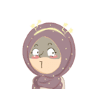 Twinkle little hijab : Eng Ver.（個別スタンプ：25）