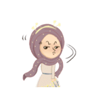 Twinkle little hijab : Eng Ver.（個別スタンプ：35）