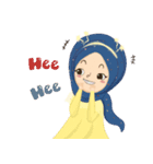 Twinkle little hijab : Eng Ver.（個別スタンプ：37）