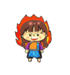 Lisu girl emotion.（個別スタンプ：13）