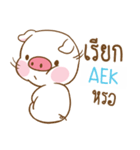 AEK moo uan e（個別スタンプ：13）