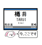 私鉄の南海線 空港線 加太線今この駅だよ！（個別スタンプ：6）