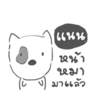 nan dog face（個別スタンプ：1）