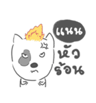 nan dog face（個別スタンプ：20）