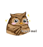 owl owl's daily（個別スタンプ：26）