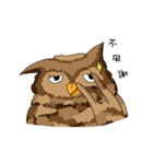 owl owl's daily（個別スタンプ：36）