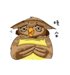 owl owl's daily（個別スタンプ：40）