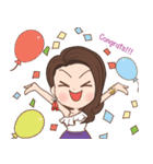 Vivian, work-life balance！（個別スタンプ：13）