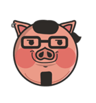 Funny pig pig life（個別スタンプ：11）