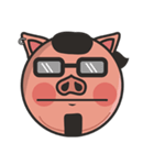 Funny pig pig life（個別スタンプ：23）