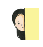 幸せな女の子（個別スタンプ：2）