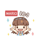 MARIO judy free day e（個別スタンプ：1）