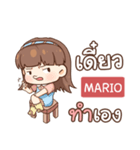 MARIO judy free day e（個別スタンプ：4）