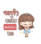 MARIO judy free day e（個別スタンプ：8）