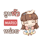 MARIO judy free day e（個別スタンプ：9）