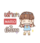 MARIO judy free day e（個別スタンプ：11）