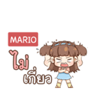 MARIO judy free day e（個別スタンプ：16）