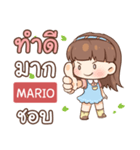 MARIO judy free day e（個別スタンプ：22）