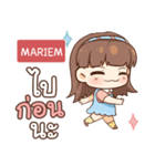 MARIEM judy free day e（個別スタンプ：3）