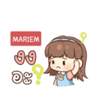 MARIEM judy free day e（個別スタンプ：15）