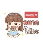 MARIEM judy free day e（個別スタンプ：18）