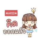 MARIEM judy free day e（個別スタンプ：25）