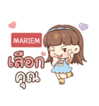 MARIEM judy free day e（個別スタンプ：35）