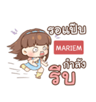 MARIEM judy free day e（個別スタンプ：36）