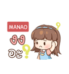 MANAO judy free day e（個別スタンプ：15）