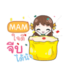 MAM melon goofy girl e（個別スタンプ：15）