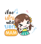 MAM melon goofy girl e（個別スタンプ：30）