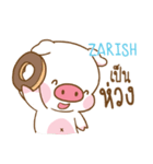 ZARISH moo uan e（個別スタンプ：10）