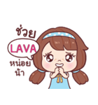 LAVA nudee officegirl e（個別スタンプ：23）