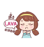 LAVA nudee officegirl e（個別スタンプ：27）