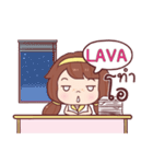 LAVA nudee officegirl e（個別スタンプ：31）