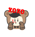 Moody mad bear（個別スタンプ：3）