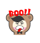 Moody mad bear（個別スタンプ：10）