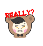 Moody mad bear（個別スタンプ：12）