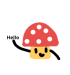 mushroom happy happy（個別スタンプ：1）